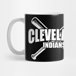 Cleveland Indians white style Mug